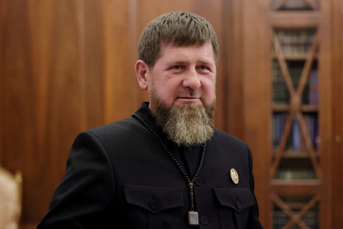 Russia's Kadyrov re-elected leader of Chechnya with almost 100% of the vote