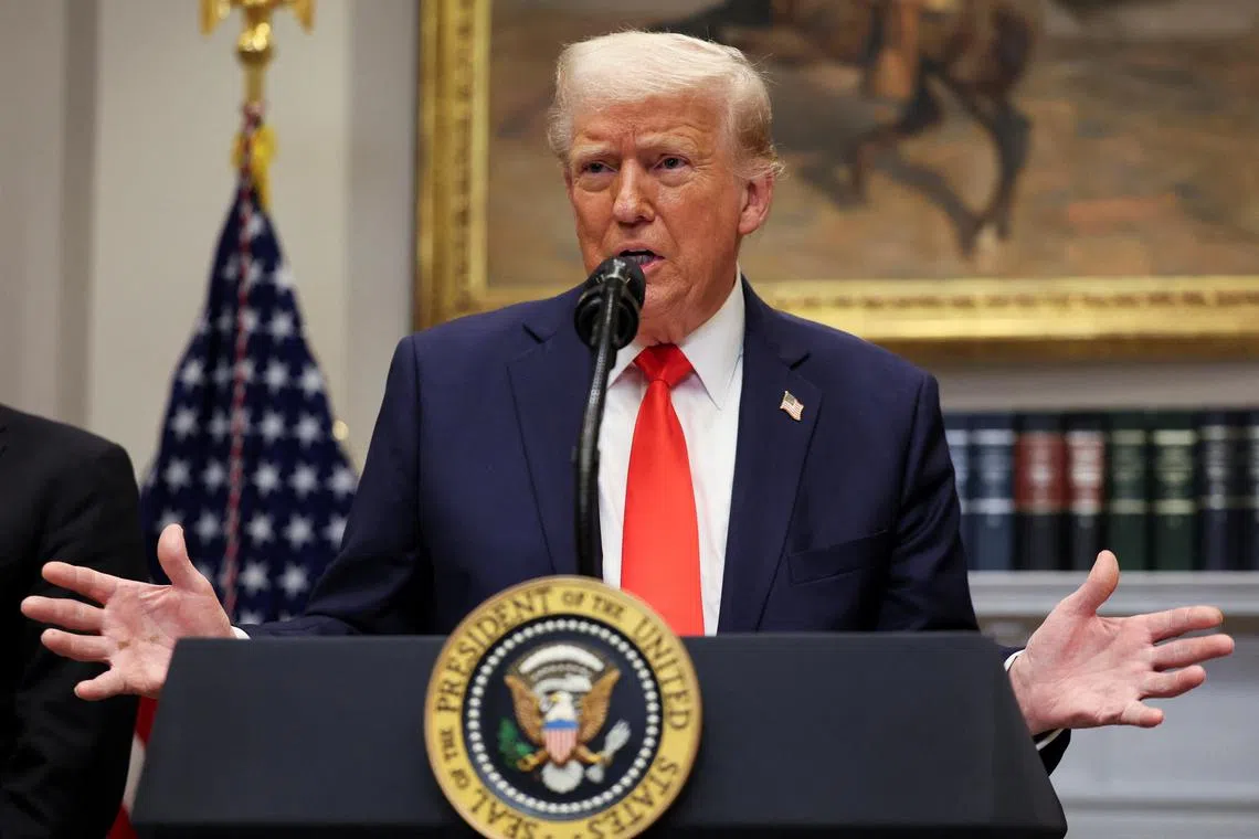 The survey shows Mr Trump’s approval ratings below 40 per cent on a range of issues - including the economy, foreign policy and corruption - with the exception being his 49 per cent rating on immigration policy.