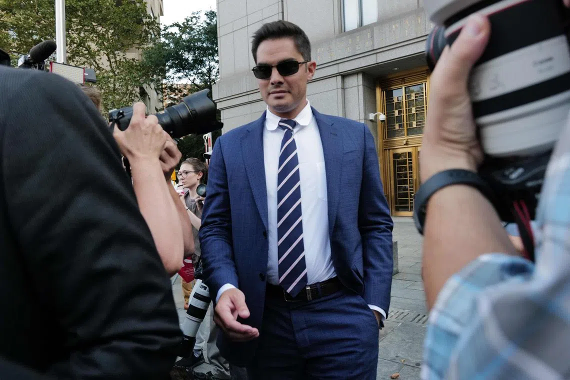 Ryan Salame pleaded guilty to a campaign finance law violation and a charge of operating an unlicensed money transmitting business.