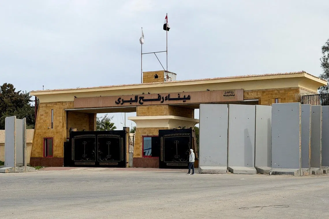 Gaza’s Rafah crossing with Egypt to reopen on Feb 1, said Israel