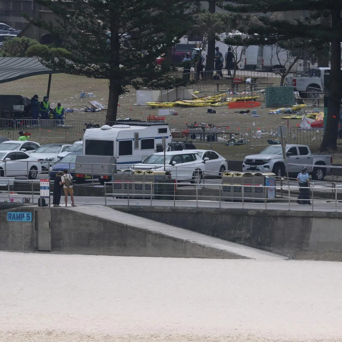 In a Facebook post on Dec 15, the New South Wales Police Force asked members of the public not to visit the Bondi area.