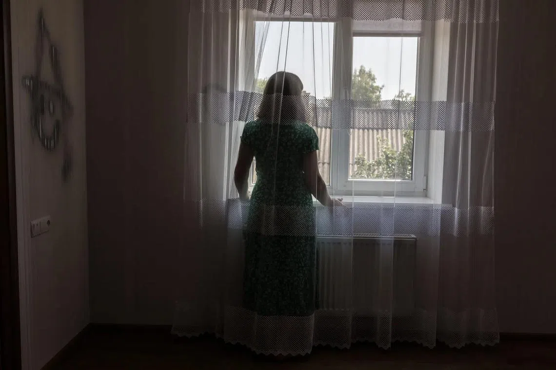 Tetyana was raped when Russian soldiers broke into her home in Ukraine's Kherson region and shot at her husband, Volodymyr.