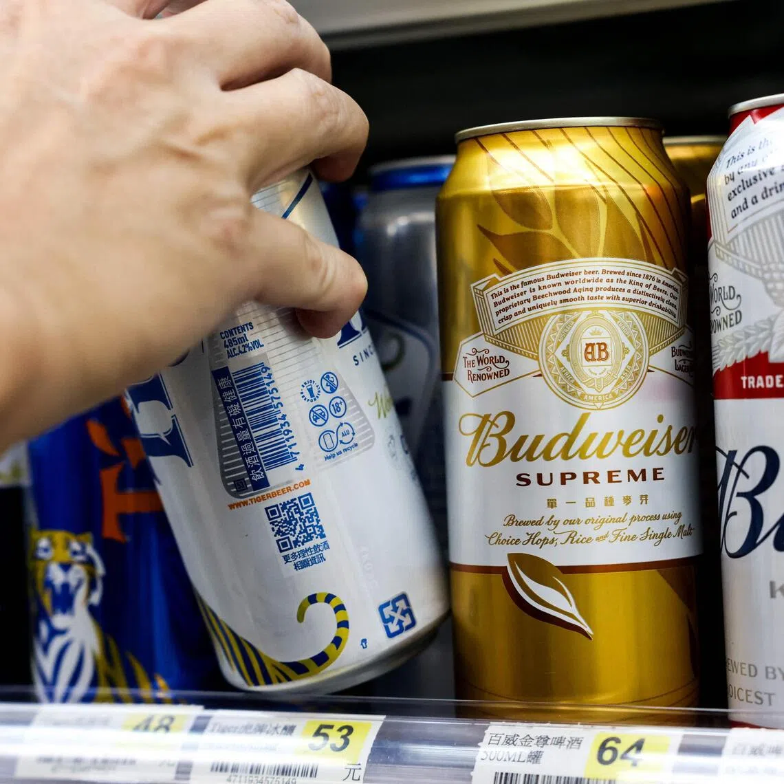 China was the biggest source of beer imports to Taiwan in 2024, Bloomberg News reported previously, with shipments topping US$125 million (S$162.17 million).