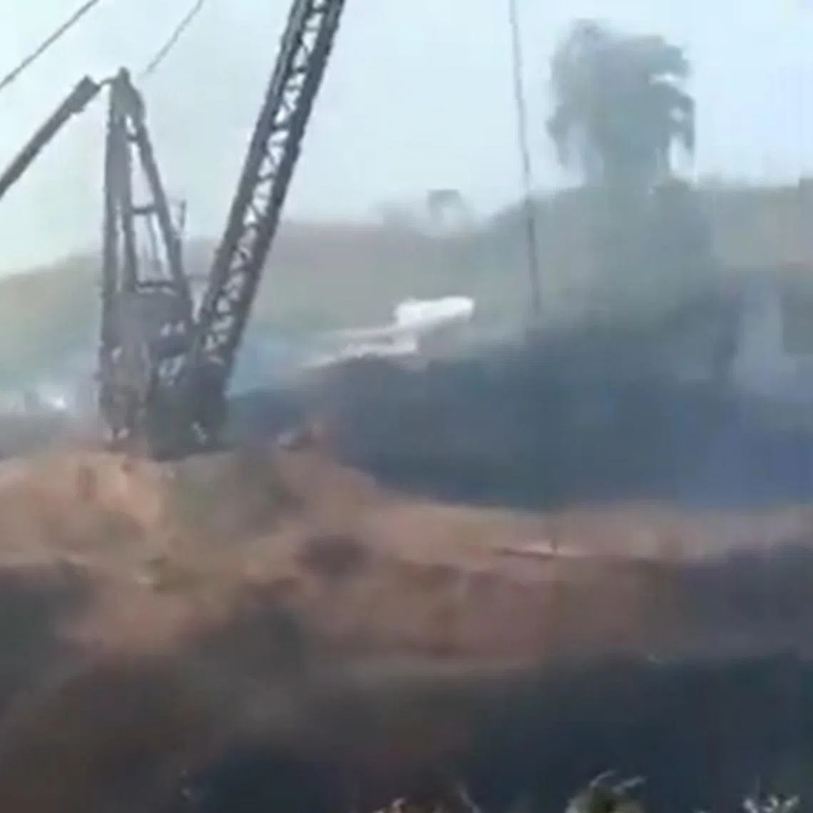 The blast took place in a “rat-hole” mine – named because their tunnels are just big enough for workers to get through.