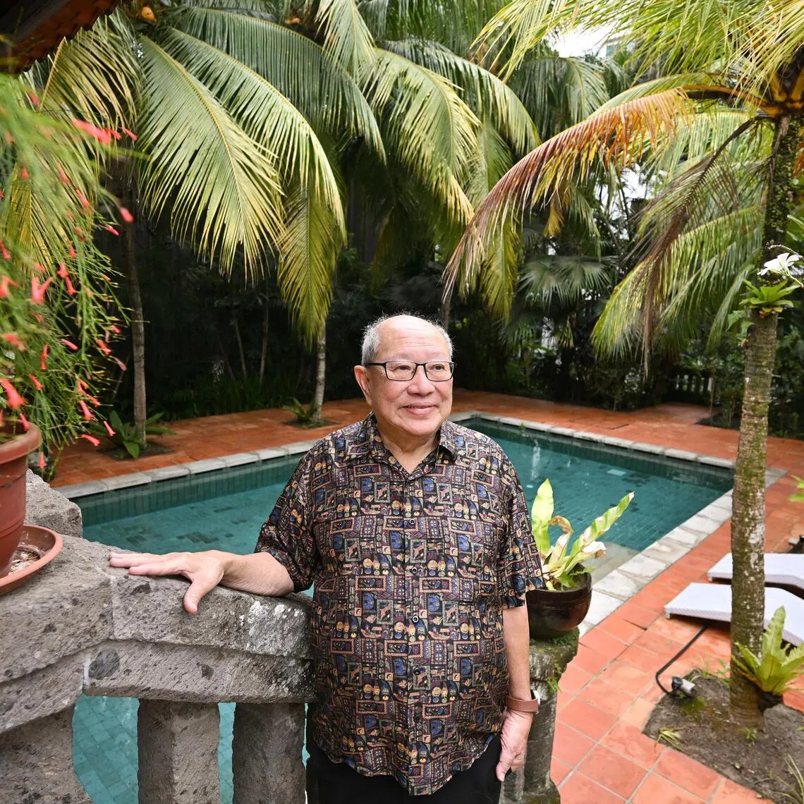 Charity boss Robert Kee, shown at his home, is opening a luxury boutique hotel in Nepal. It is the latest project from the engineer turned founder of Operation Hope Foundation, which helps the poor in Nepal and Cambodia.

