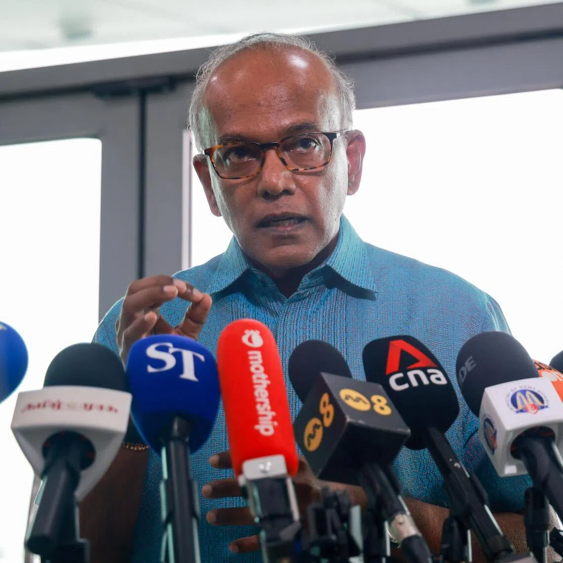Government agencies are considering legal, regulatory and economic measures to exert pressure on these companies where it matters, said Senior Minister K. Shanmugam.