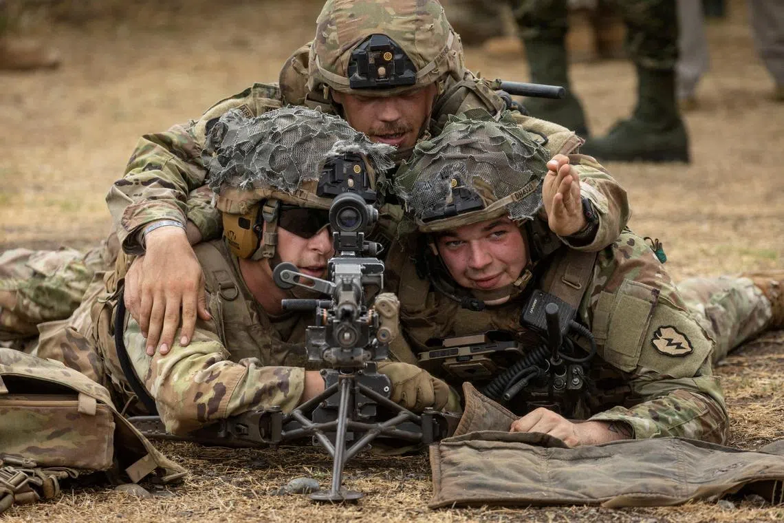 The Philippines' military chief said Manila is open to holding joint war drills with any country, not just the US.