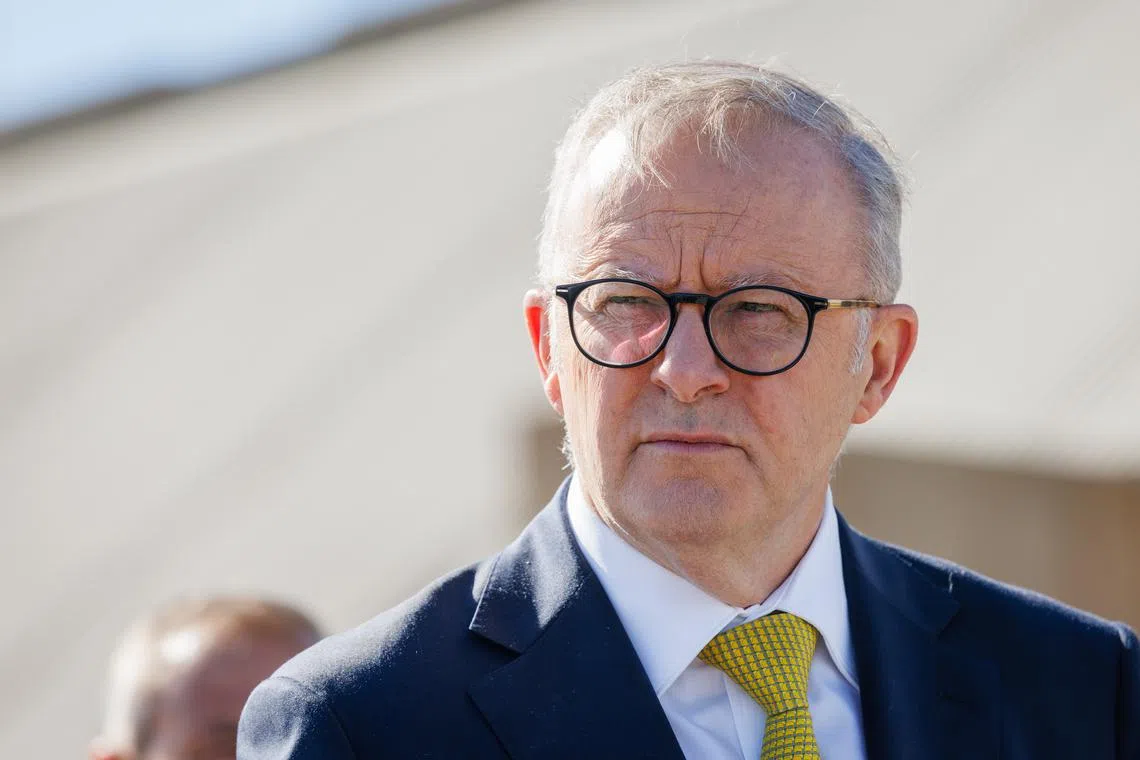 Mr Anthony Albanese has been criticised by the centre-right opposition party for being weak on crime and failing to address the rise in antisemitism.