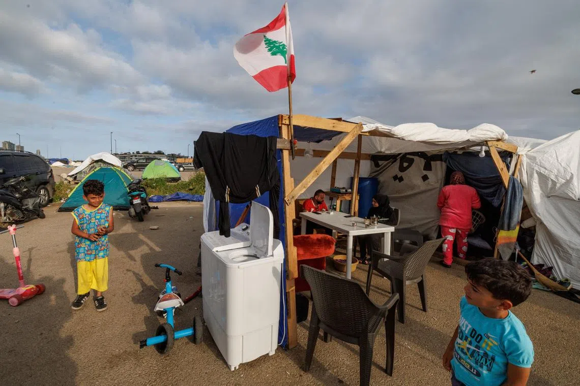 As war nears two months, displaced Lebanese family sinks into despair