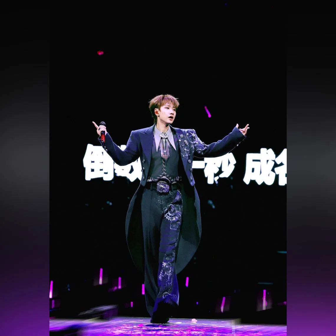 Chinese singer Silence Wang performed three sold-out concerts on his first Singapore tour.