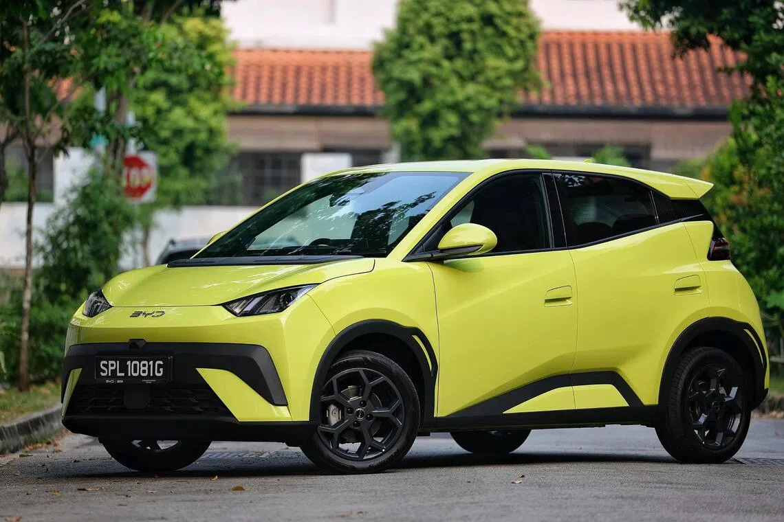 BYD Atto 1 packs plenty of space within its tiny footprint.