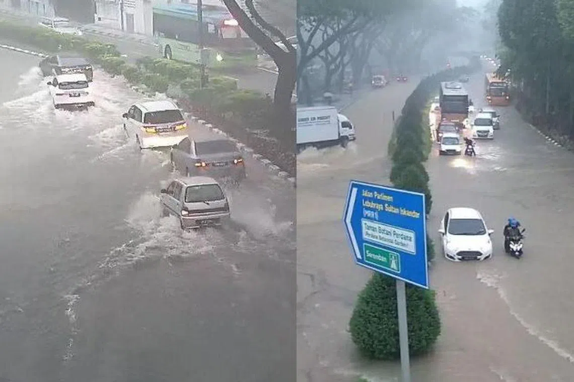  Various parts of Kuala Lumpur have been affected by flash floods after the afternoon downpour on Nov 30, 2022.