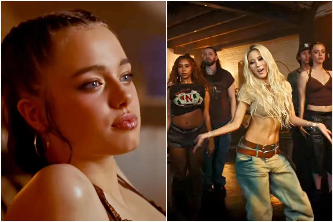 Shiloh Jolie made a surprise appearance in the music video for the song What’s A Girl To Do, performed by Dayoung of K-pop girl group WJSN. 