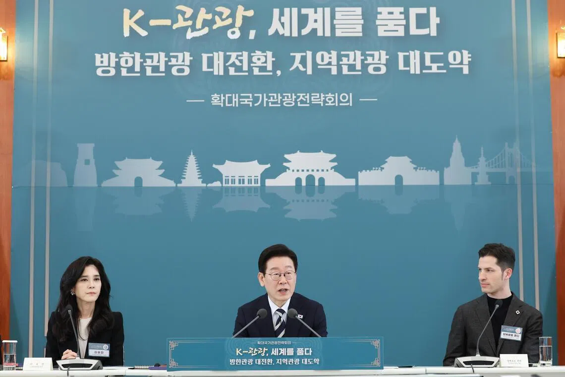 South Korea’s Lee calls for tourism overhaul, targets 30 million foreign visitors