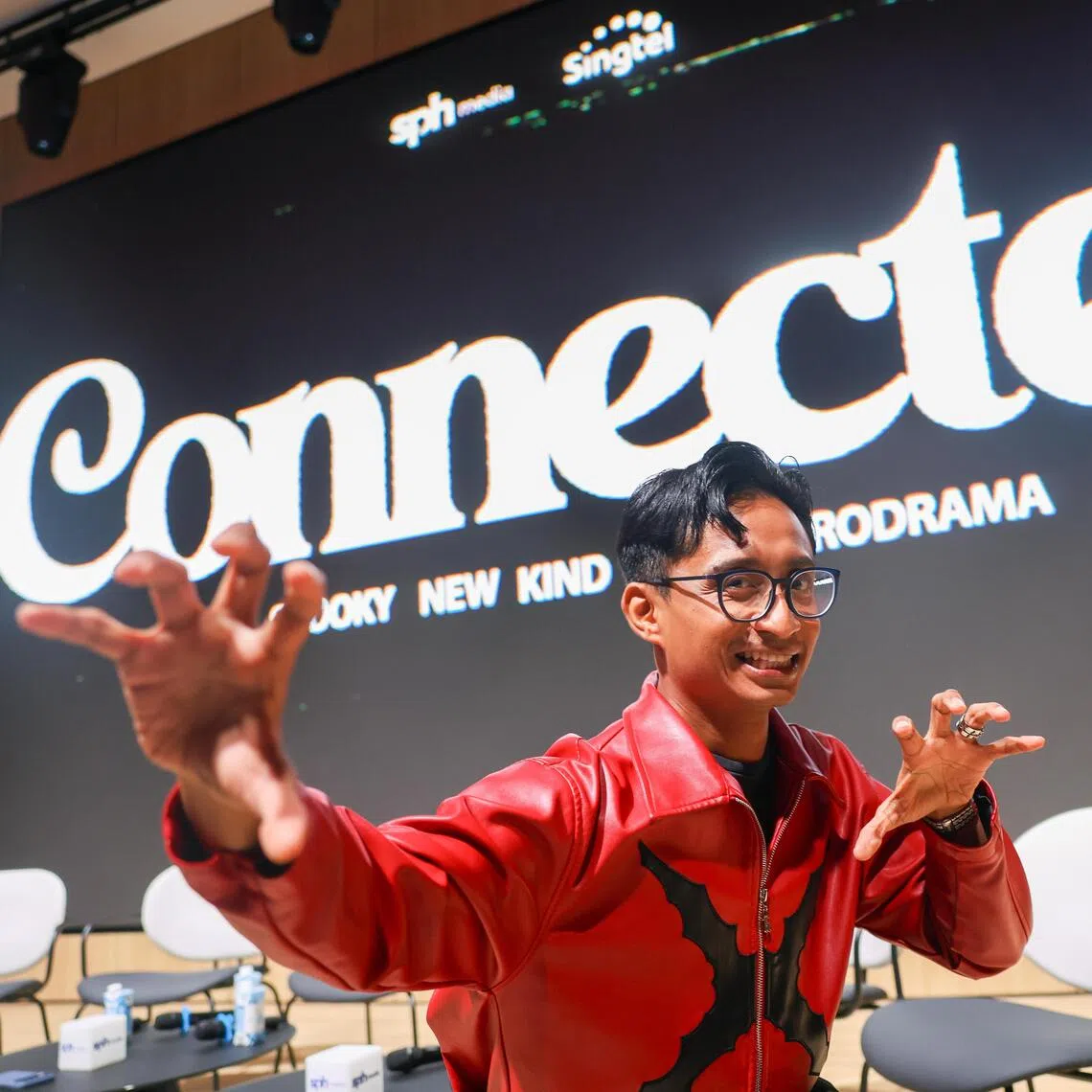 Actor and content creator Fauzi Azzhar stars as an investigator tracking paranormal events in Connected.