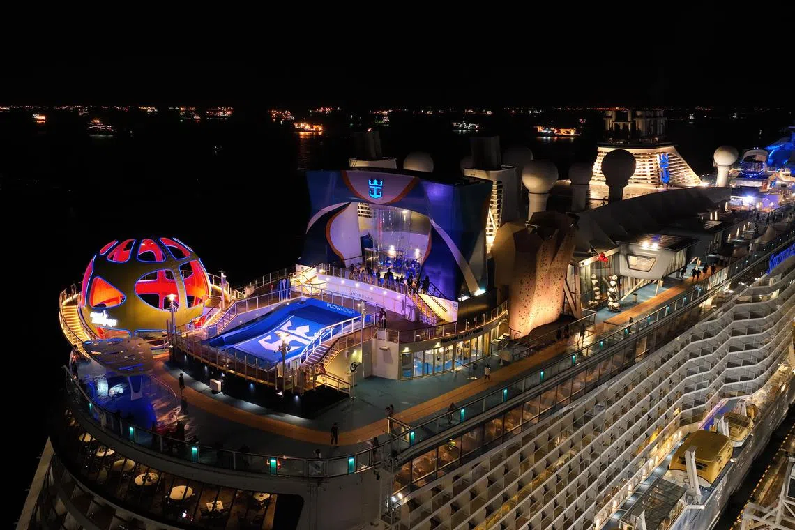 sftravel - Cruises are popular with multi-generational Singapore families celebrating Chinese New Year together

Credit - Royal Carribean
ST Newsdesk