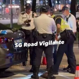 The driver later left the car and fled on foot before being detained by officers.