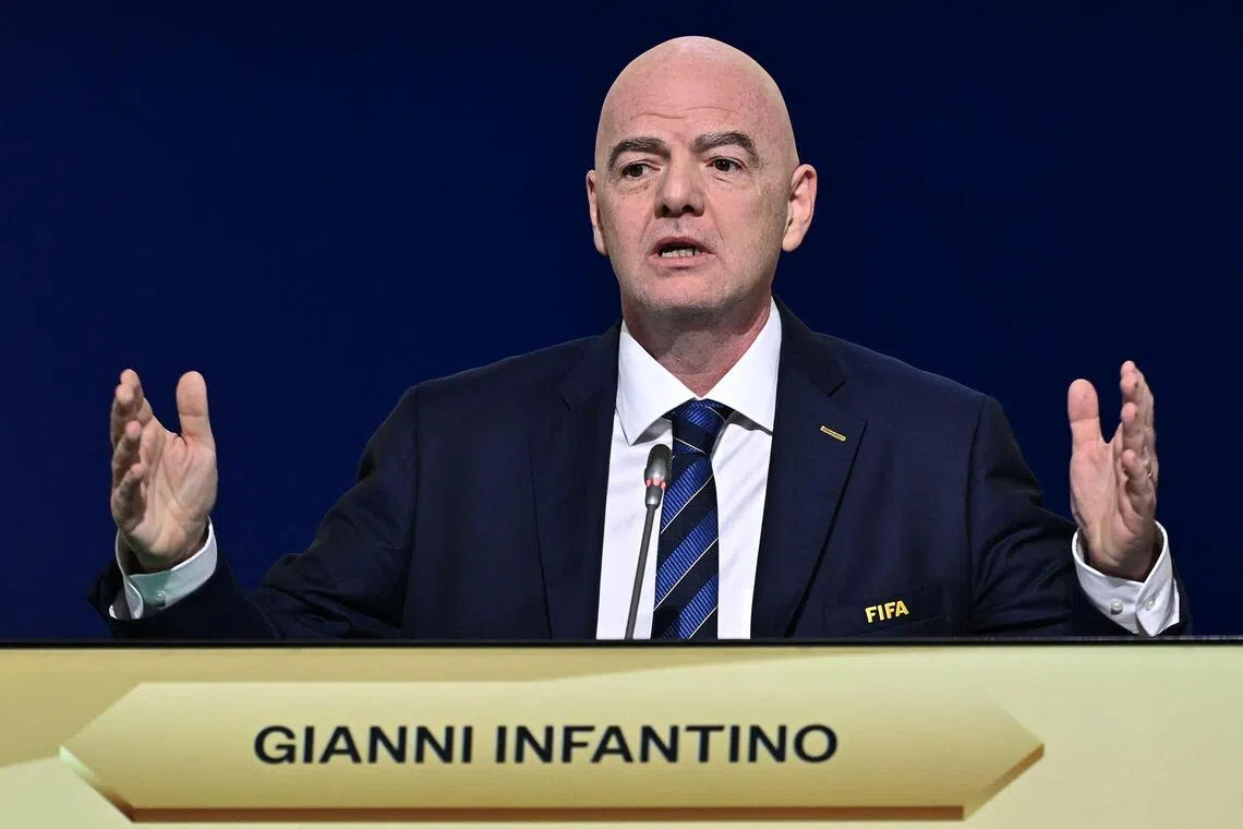Fifa president Gianni Infantino is facing pressure to suspend Israel over its war in against Hamas in Gaza.
