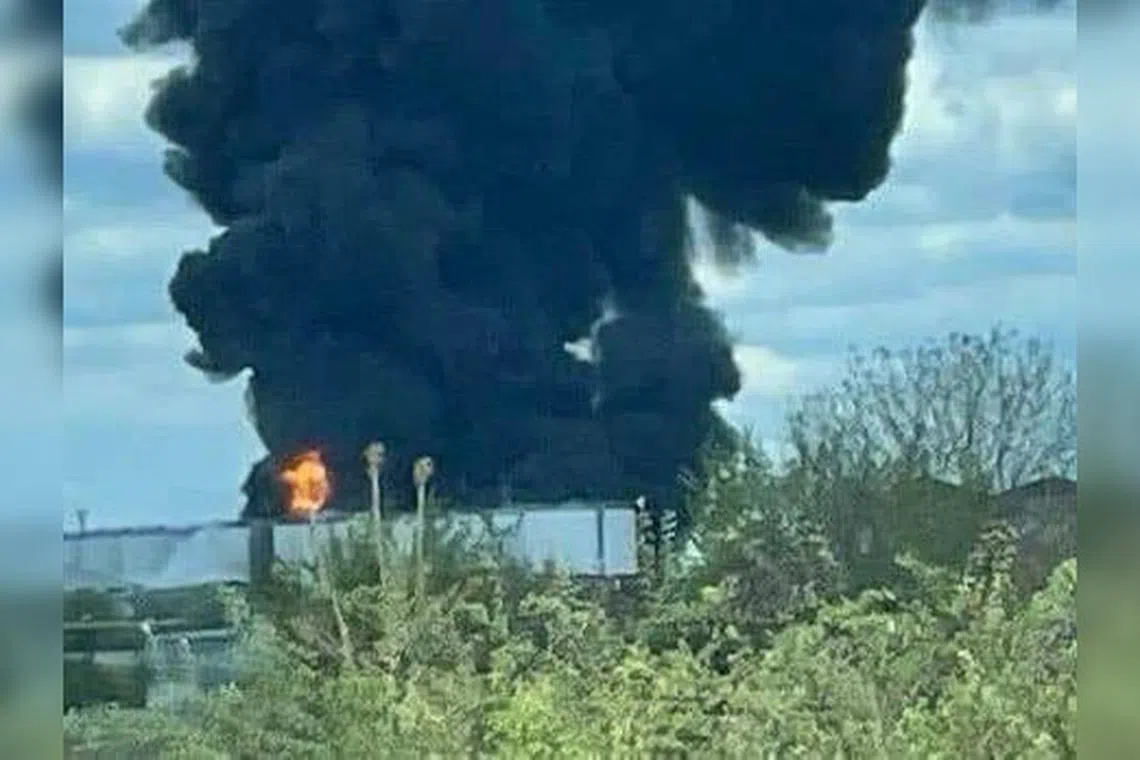 Russia's strike destroyed storage facilities and agricultural goods which had been intended for export to Asia and Africa, said Ukrainian officials.