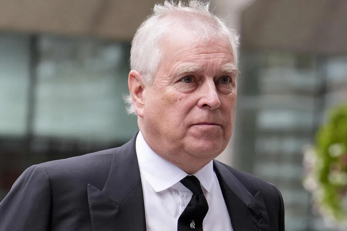 Andrew is living in a temporary home at the Sandringham estate in Norfolk, the BBC reported. 