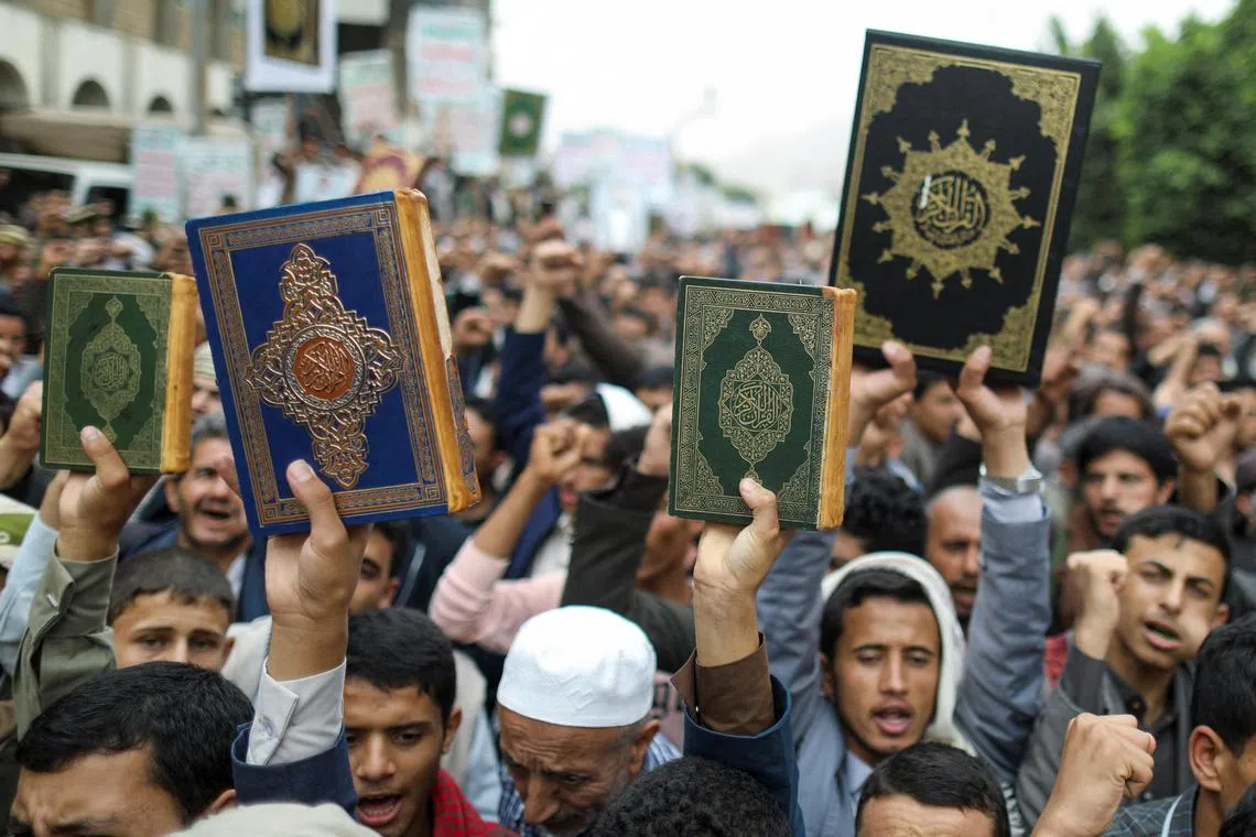 Denmark and Sweden have seen a string of protests in recent weeks where copies of the Quran have been burned, or otherwise damaged.