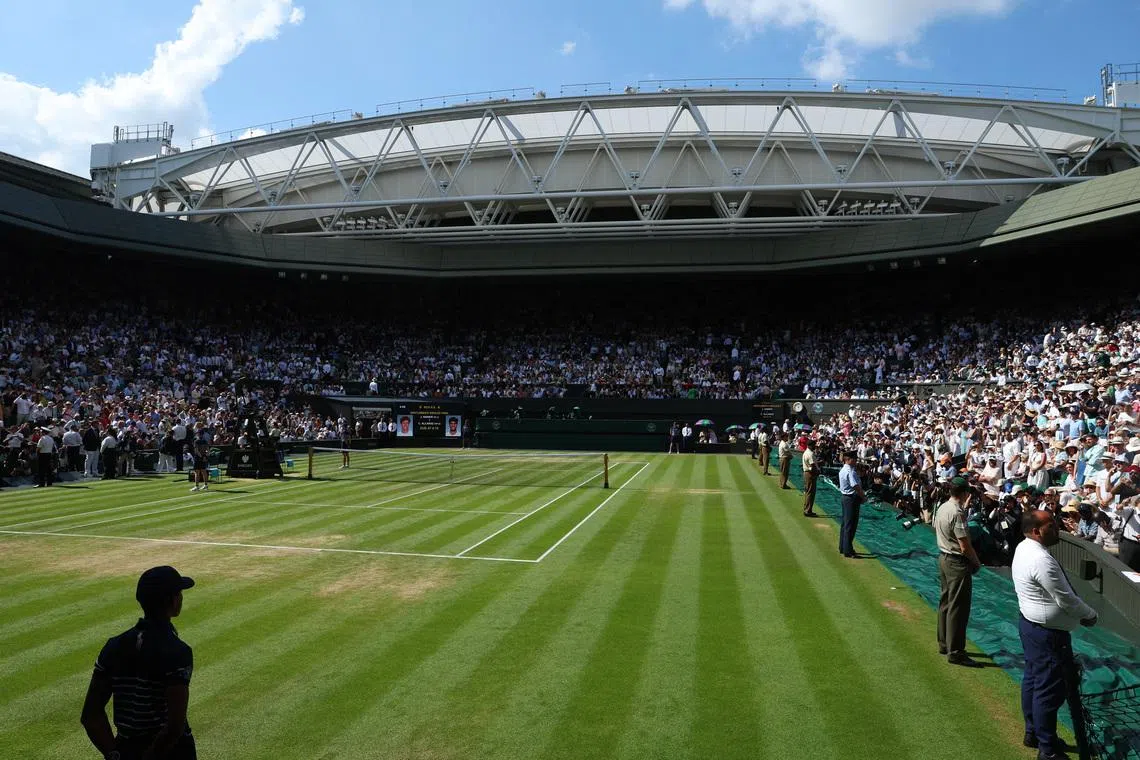 Officials want to treble the size of the main Wimbledon site, in a £200 million (S$340 million) project which would feature 39 new courts.