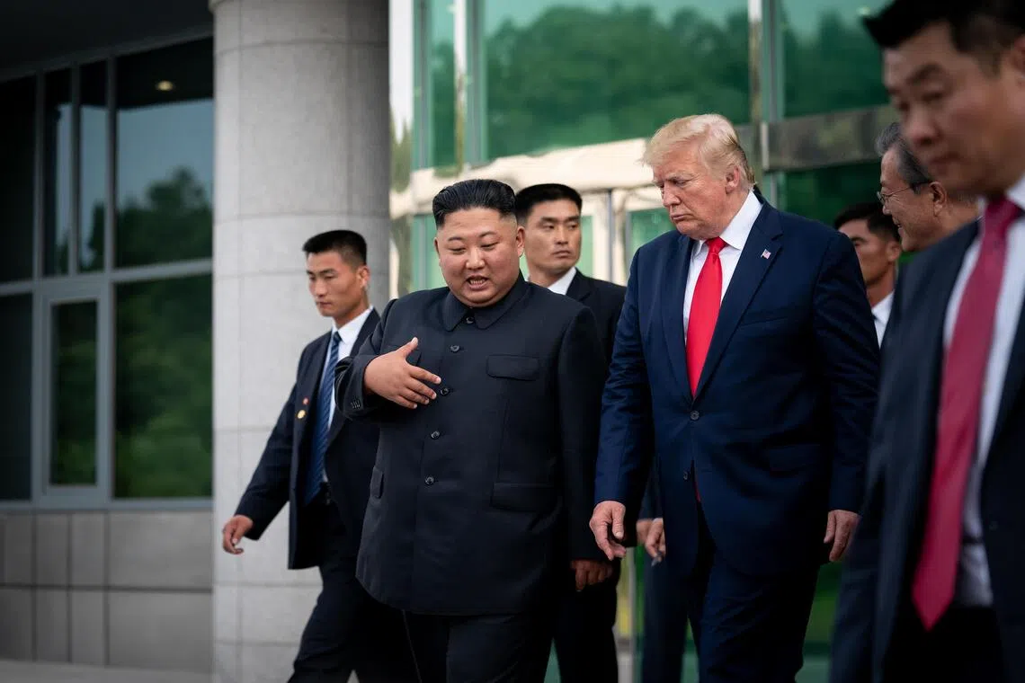 US President Donald Trump has repeatedly said that he would like to see North Korean leader Kim Jong Un again, boasting of their "great relationship".