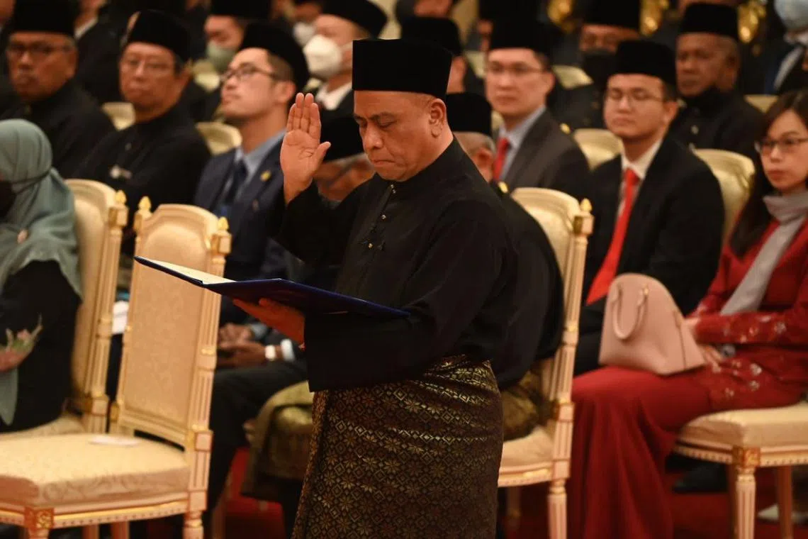 Perak’s menteri besar, Datuk Seri Saarani Mohamad, is from Umno-led Barisan Nasional.