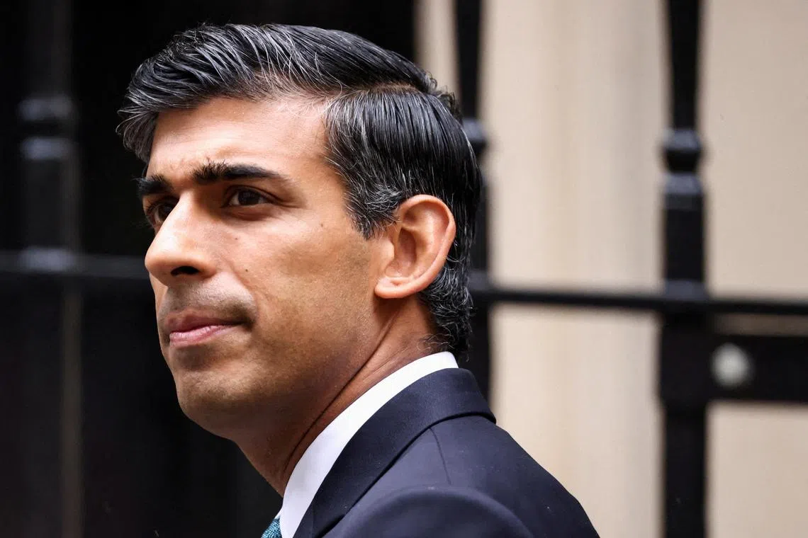 More than 40 lawmakers from Mr Sunak's party have proposed changes to the government's housebuilding plans.