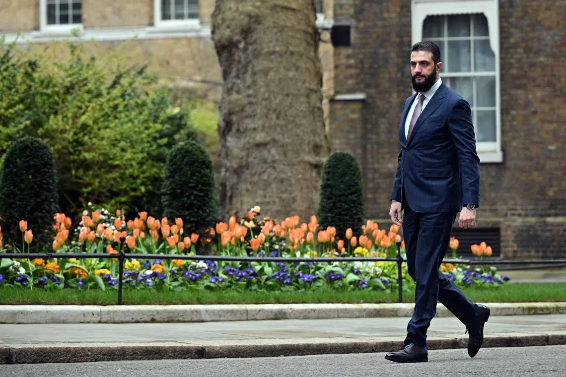 Syria's Sharaa to attend G7 summit in France, sources say