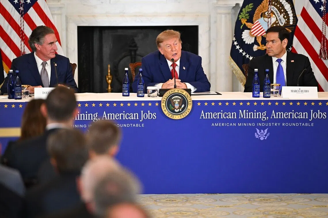 Trump touts $3.8b in minerals projects to promote economic stability and national security