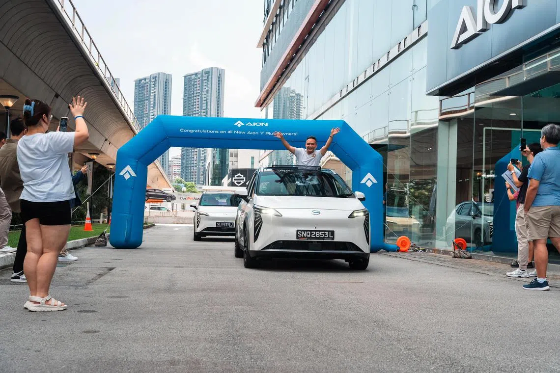 ntfast24 - The first 16 units of the Aion Y Plus were delivered at an event in May 2024

Source: EV Hub