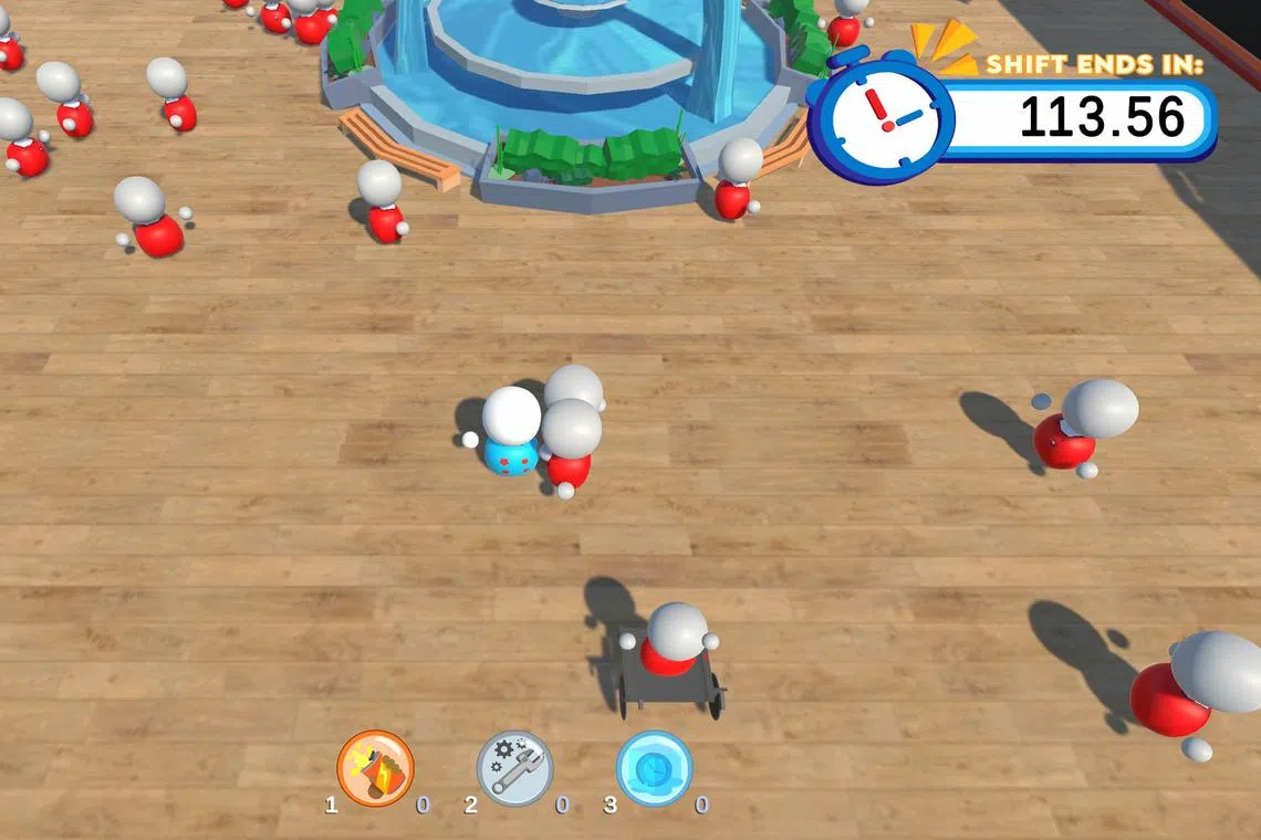 dlmuscles - A screenshot from the game "Mall Time Crunch", which was created by Republic Polytechnic students.


Credit: Republic Polytechnic