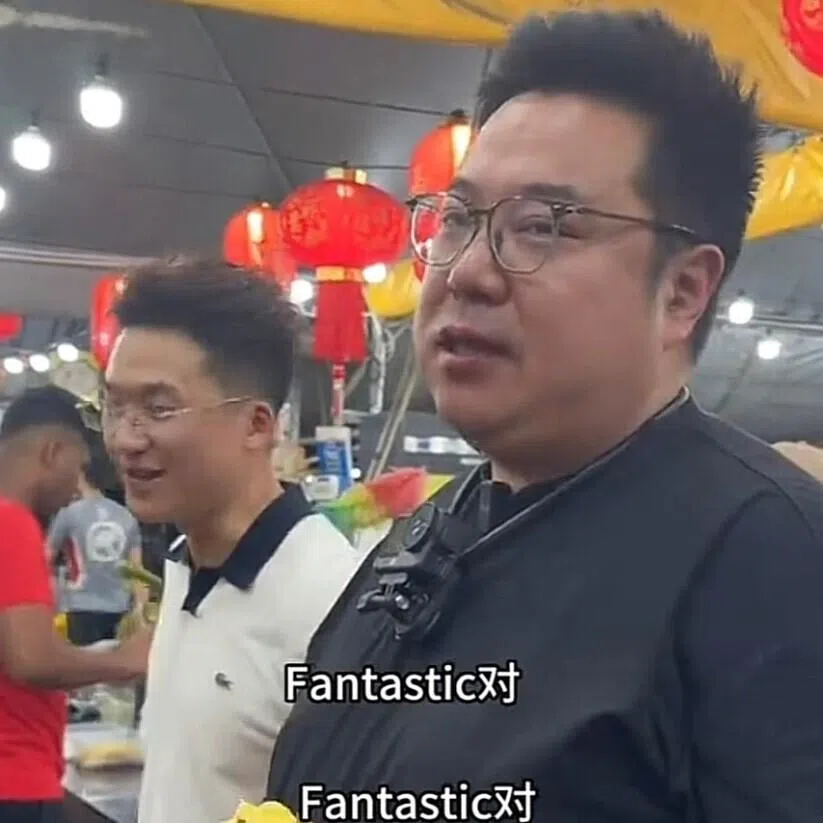 In his videos, Mr Chen is seen asking for durian that was on the bitter side and said it was tasty.