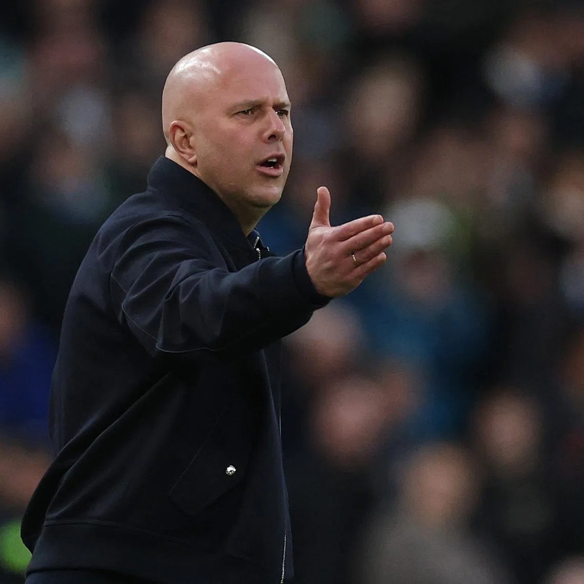 Soccer Football - Premier League - Liverpool v Manchester City - Anfield, Liverpool, Britain - February 8, 2026 Liverpool manager Arne Slot REUTERS/Phil Noble
