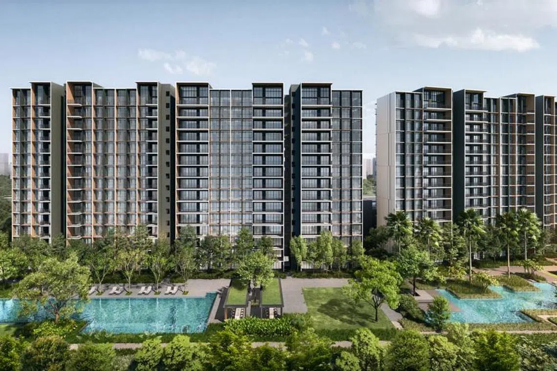 Tenet in Tampines Street 62 sold 72 per cent of its units on Saturday at an average price of about $1,360 per square foot.
