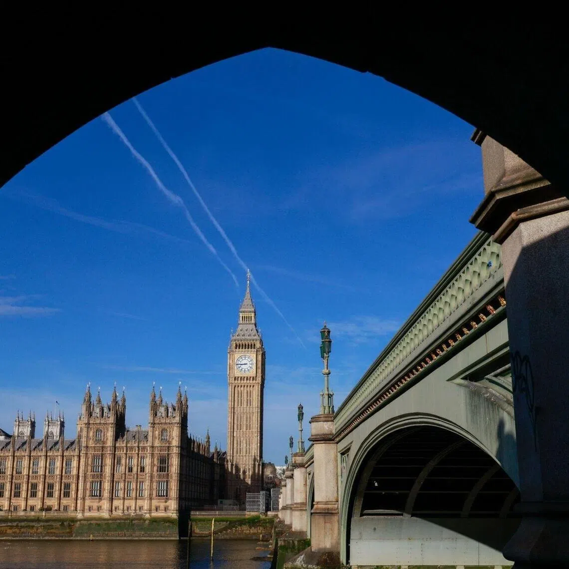 The Houses of Parliament in the Westminster district of London on March 2, 2026.