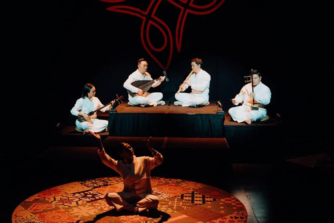 Singapore Nanyin ensemble Siong Leng Musical Association is performing in Shanghai and Beijing as part of the inaugural Singapore Cultural Festival.