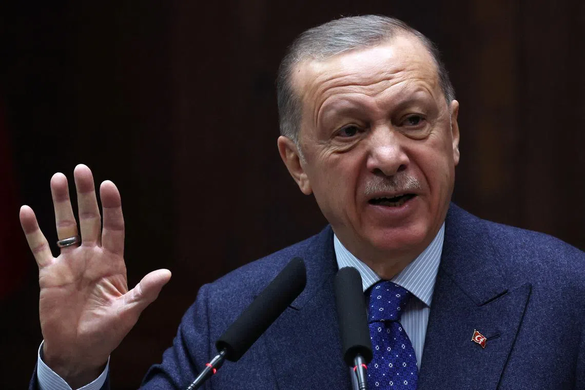 President Recep Tayyip Erdogan's support has been weakened recently.