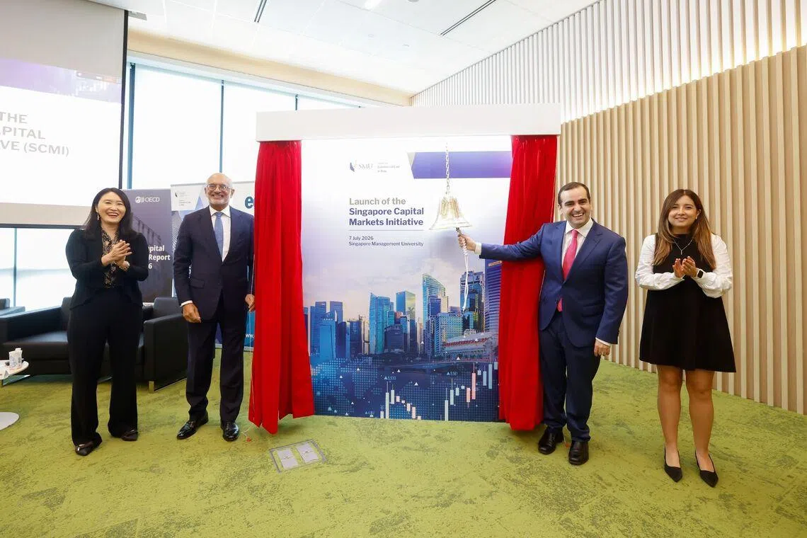 SMU launches capital markets initiative to help tackle poor stock market valuations in S’pore, Asia