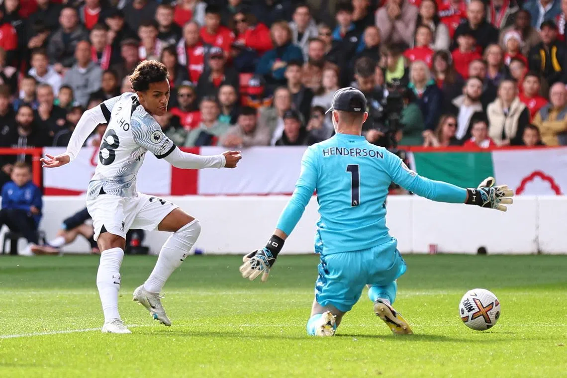 Liverpool's Fabio Carvalho could be in line for a start against Derby County in the League Cup on Wednesday.