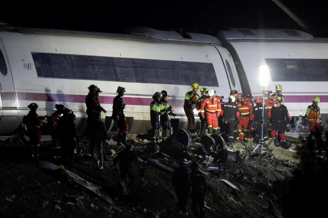 Rescue teams are working carefully as they are not certain if there are more survivors in the wreckage.