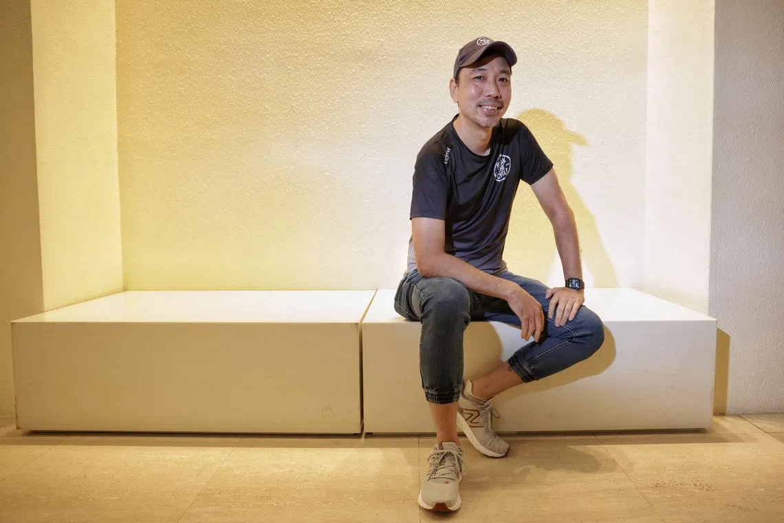 Mr Andrew Ong and two friends started Break the Cycle in 2020, a ground-up initiative that uses cycling to befriend and support ex-offenders.