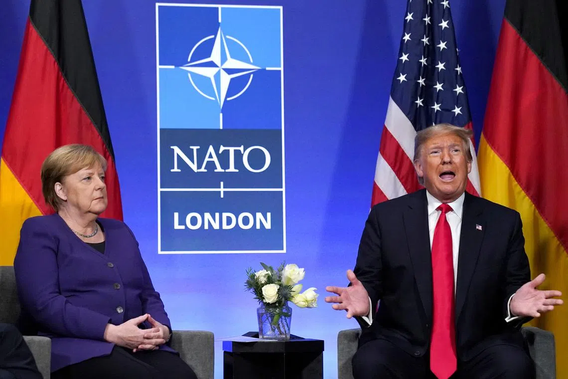 Germany's Merkel laments influence of big business on Trump | The ...