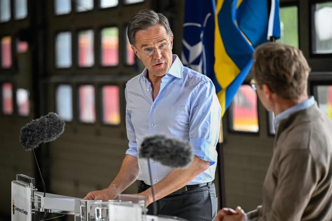 NATO chief Mark Rutte had proposed last week that allies should dedicate 0.25 per cent of their GDP to Ukraine.