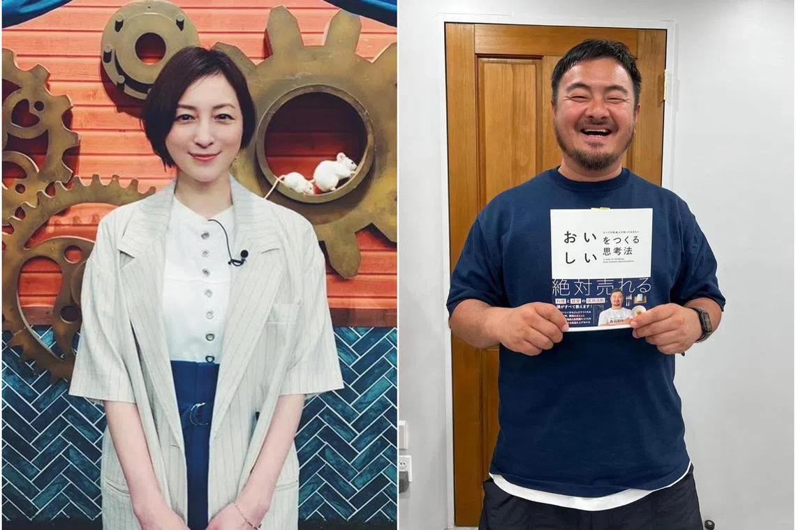 Japanese actress Ryoko Hirosue and Michelin chef Shusaku Toba were photographed checking into a hotel by news portal Bunshun Online.