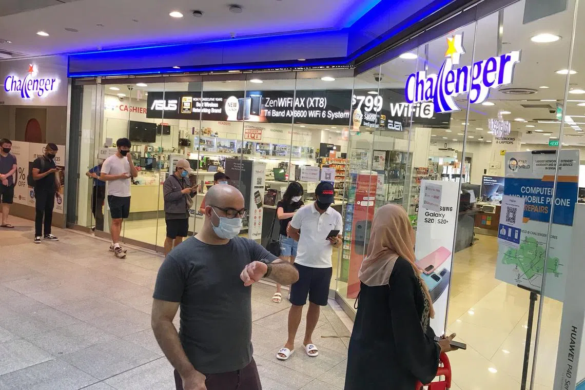 In terms of outlook, Challenger said both local consumer and tourist spending in Singapore are expected to continue rising as the world emerges from Covid-19.