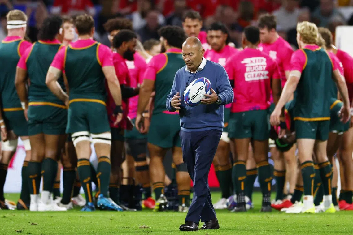 Australia head coach Eddie Jones has denied media reports that he had been interviewed by the Japan Rugby Union to coach the Brave Blossoms after the World Cup.