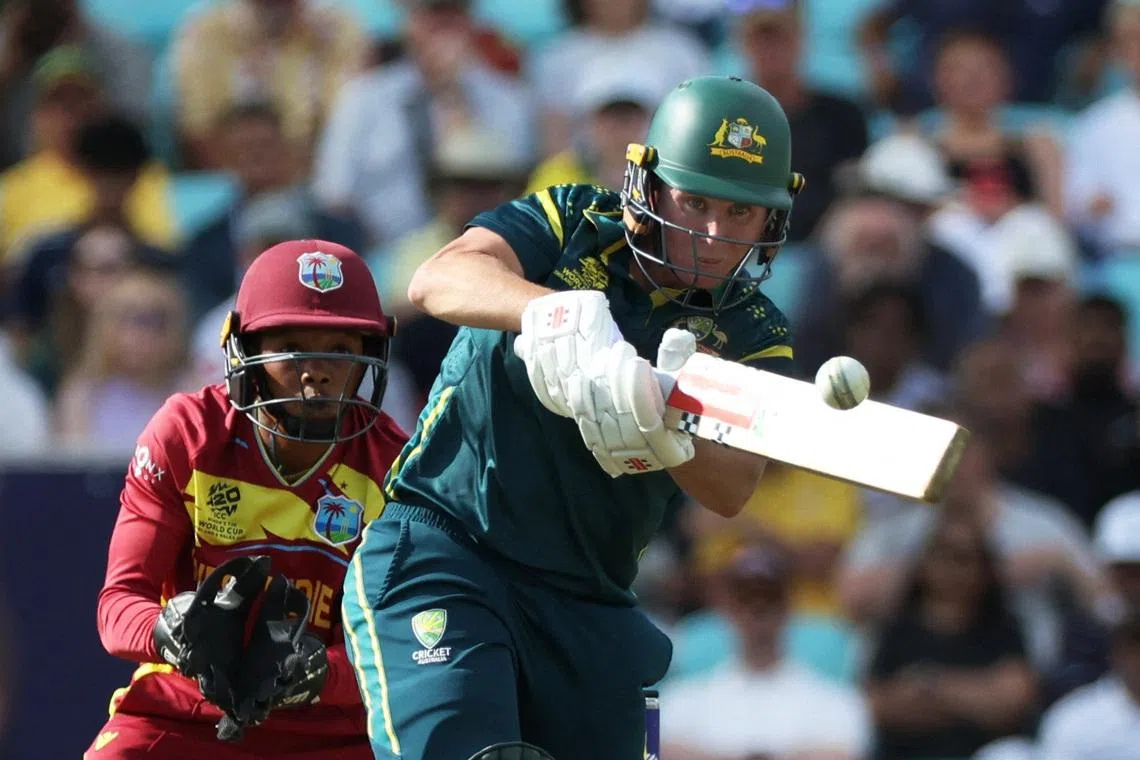 Cricket - ICC Women's T20 World Cup 2026 - Semi Final - Australia v West Indies - The Oval, London, Britain - June 30, 2026 Australia's Beth Mooney in action Action Images via Reuters/Cat Goryn
