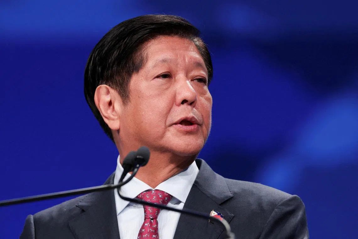 Philippine President Ferdinand Marcos Jr seeks to deepen defence ties with the United States.